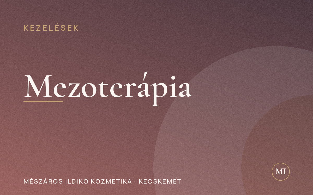 Tű nélküli mezoterápia Kecskeméten: feltöltött, ragyogó bőr