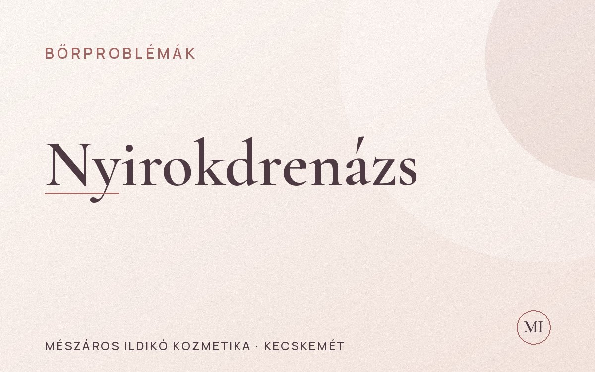Fáradt, duzzadt arc? Segít az arc nyirokdrenázs